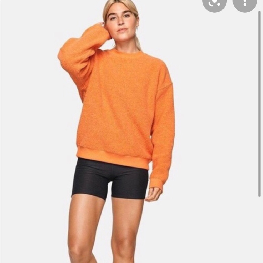 Outdoor Voices orange megafleece